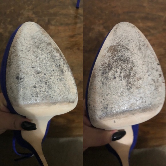 Giuseppe Zanotti Blue suede size 37 good condition - Picture 6 of 6